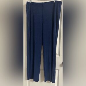 Chico’s Travelers Classic No Tummy Pant SZ 1 US 8/10 Straight Leg Pull On Red